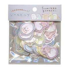 Japan San-X Original Seal Bits - Sumikko Gurashi : Blue