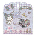 Japan Sanrio Sparkly Marble Sticker Flakes - Kuromi - 1