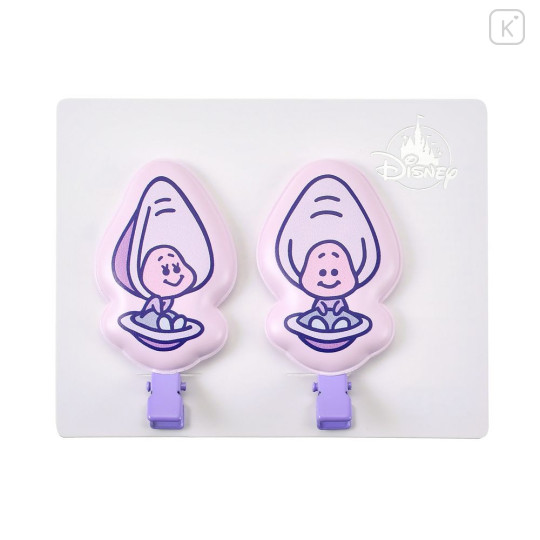 Japan Disney Store Mascot Hair Clip Set - Young Oyster : Maegami Baby Oysters 2026 - 1