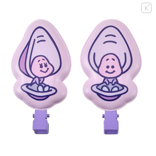 Japan Disney Store Mascot Hair Clip Set - Young Oyster : Maegami Baby Oysters 2026 - 2