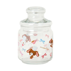 Japan Sanrio Jar Glass Canister Storage Case - Sugarbunnies : Love Sweets