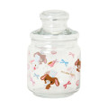 Japan Sanrio Jar Glass Canister Storage Case - Sugarbunnies : Love Sweets - 1