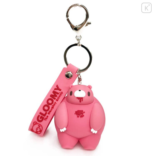 Japan Gloomy Bear Figure Keychain - Chubby Pink - 1