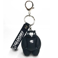 Japan Gloomy Bear Figure Keychain - Chubby Black