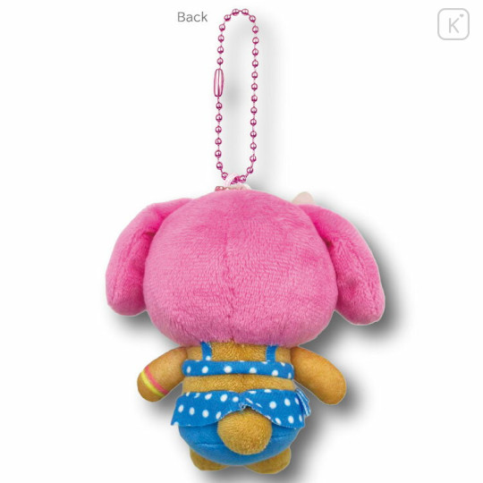 Japan Sanrio Petit Mini Mascot Holder - My Melody : Heart Eyes Summer Tan Sunburned Swimsuit Gal - 2