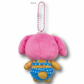 Japan Sanrio Petit Mini Mascot Holder - My Melody : Heart Eyes Summer Tan Sunburned Swimsuit Gal - 2