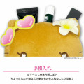Japan Sanrio Face Pass Case Coin Case with Reel - Pompompurin : Heart Eyes Summer Tan Sunburned Swimsuit Gal - 3