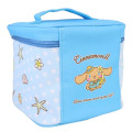 Japan Sanrio Vanity Pouch with Mirror - Cinnamoroll : Heart Eyes Summer Tan Sunburned Swimsuit Gal - 2