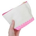 Japan Sanrio Cosmetic Pouch - Hello Kitty : Heart Eyes Summer Tan Sunburned Swimsuit Gal - 2
