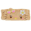 Japan Sanrio Spa Headband with Ears - Hello Kitty : Heart Eyes Summer Tan Sunburned Swimsuit Gal - 1
