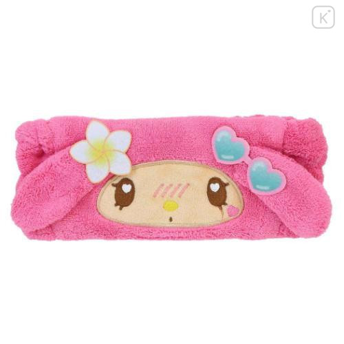 Japan Sanrio Spa Headband with Ears - My Melody : Heart Eyes Summer Tan Sunburned Swimsuit Gal - 1