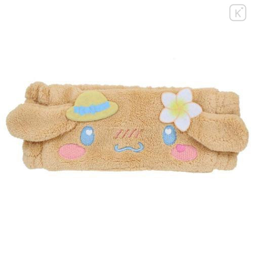 Japan Sanrio Spa Headband with Ears - Cinnamoroll : Heart Eyes Summer Tan Sunburned Swimsuit Gal - 1