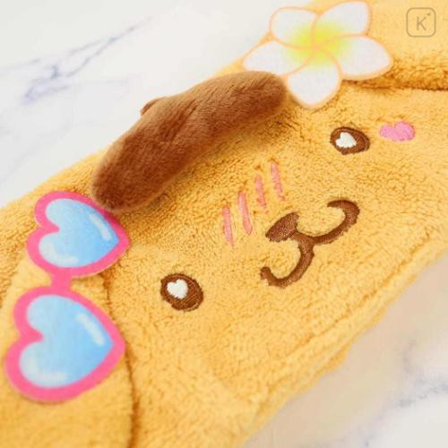 Japan Sanrio Spa Headband with Ears - Pompompurin : Heart Eyes Summer Tan Sunburned Swimsuit Gal - 3