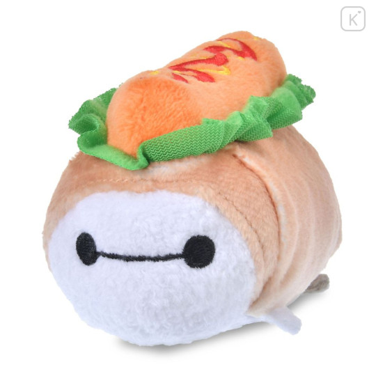 Japan Disney Store Tsum Tsum Mini Plush (S) - Baymax : American Diner Hot Dog - 1
