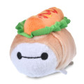 Japan Disney Store Tsum Tsum Mini Plush (S) - Baymax : American Diner Hot Dog - 1