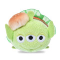 Japan Disney Store Tsum Tsum Mini Plush (S) - Toy Story Little Green Men Aliens : American Diner Hamburger - 2