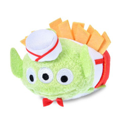 Japan Disney Store Tsum Tsum Mini Plush (S) - Toy Story Little Green Men Aliens : American Diner French Fries