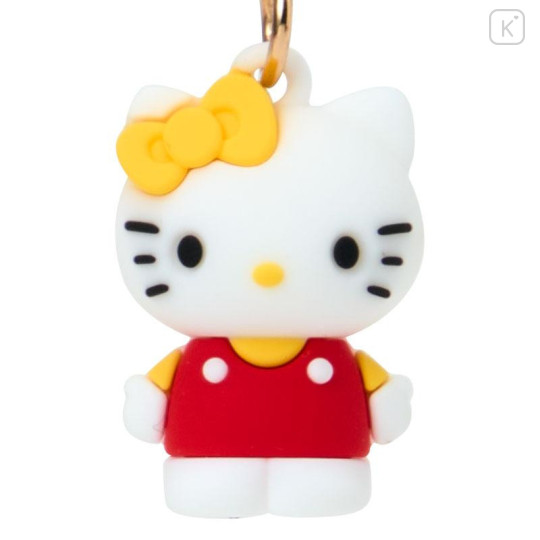 Japan Sanrio Figure Charm Keychain Set - Hello Kitty & Hello Mimmy - 5