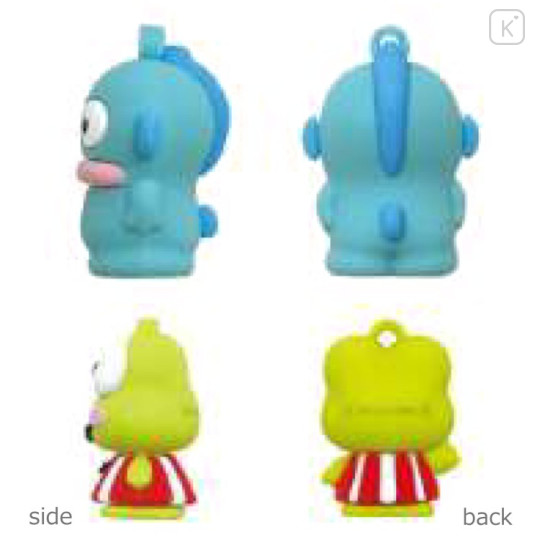 Japan Sanrio Figure Charm Keychain Set - Hangyodon & Keroppi - 2