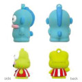 Japan Sanrio Figure Charm Keychain Set - Hangyodon & Keroppi - 2