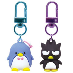 Japan Sanrio Figure Charm Keychain Set - Badtz-maru & Tuxedosam