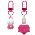 Japan Sanrio Figure Charm Keychain Set - Cheery Chums & Marron Cream - 1