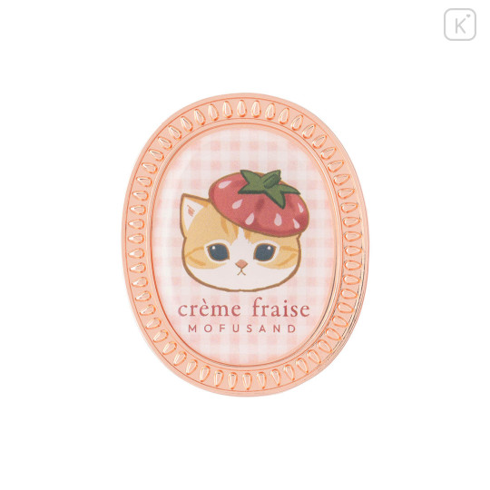 Japan Mofusand Pin Badge Box Set - Mofusand Merci Strawberry Fruit Cat - 3