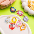 Japan Mofusand Mini Acrylic Charm Box Set - Self-indulgent Cat - 2