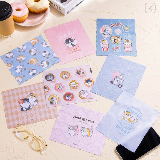 Japan Mofusand Multi-Purpose Microfiber Cleaning Cloth Box Set - Mofusand Coffee And Donuts - 2
