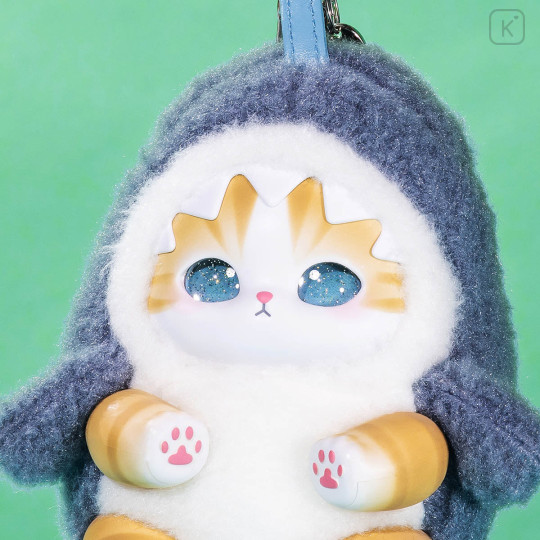 Japan Mofusand Kiramekko Mascot Keychain Box Set - Fluffy Kittens - 3