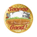 Japan Mofusand Glitter Can Badge Box Set - Mofusand Diner Cat - 7