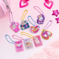 Japan Mofusand Trading Glitter Acrylic Mini Keychain Box Set - Gyaru Girl Nyan Cat - 2