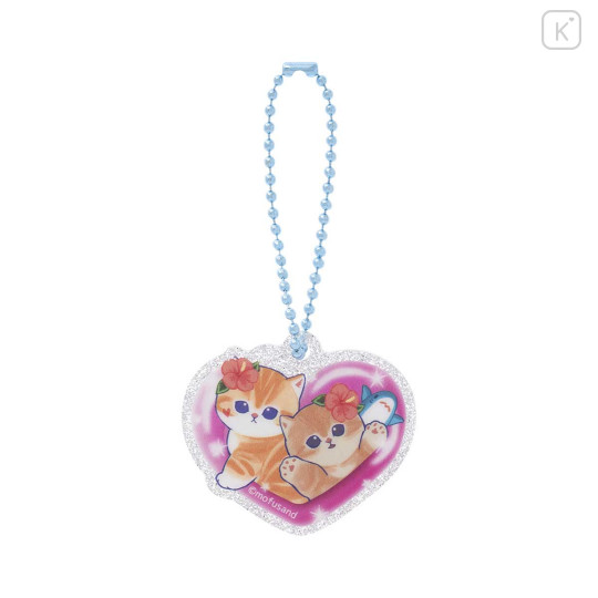 Japan Mofusand Trading Glitter Acrylic Mini Keychain Box Set - Gyaru Girl Nyan Cat - 7