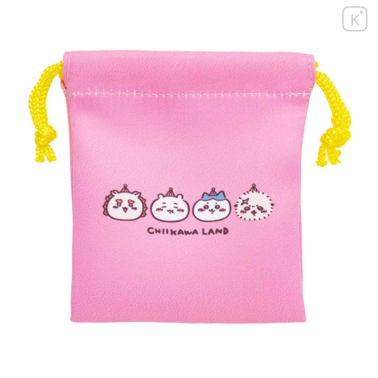 Japan Chiikawa Mini Drawstring Bag Set - Chiikawa Park - 4