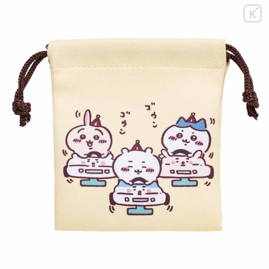 Japan Chiikawa Mini Drawstring Bag Set - Chiikawa Park - 5