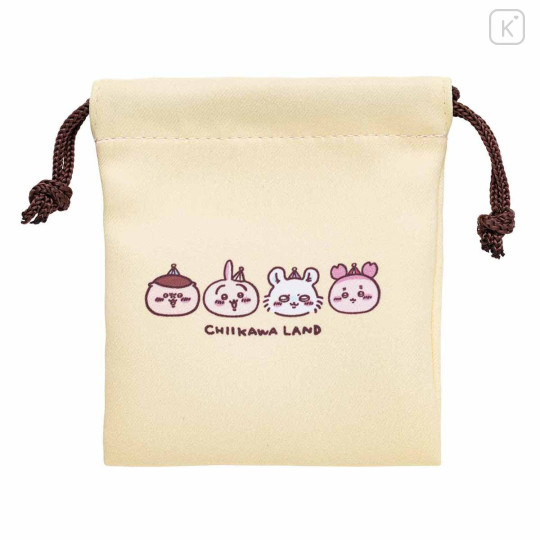 Japan Chiikawa Mini Drawstring Bag Set - Chiikawa Park - 6