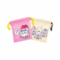 Japan Chiikawa Mini Drawstring Bag Set - Chiikawa Park - 7