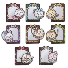 Japan Chiikawa Trading Stained Glass Style Mirror Sticker Box Set - Magical Chiikawa