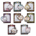 Japan Chiikawa Trading Stained Glass Style Mirror Sticker Box Set - Magical Chiikawa - 1