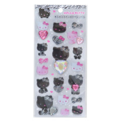 Japan Sanrio Glitter Rhinestone Sticker - Hello Kitty : Zebra