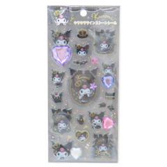 Japan Sanrio Glitter Rhinestone Sticker - Kuromi
