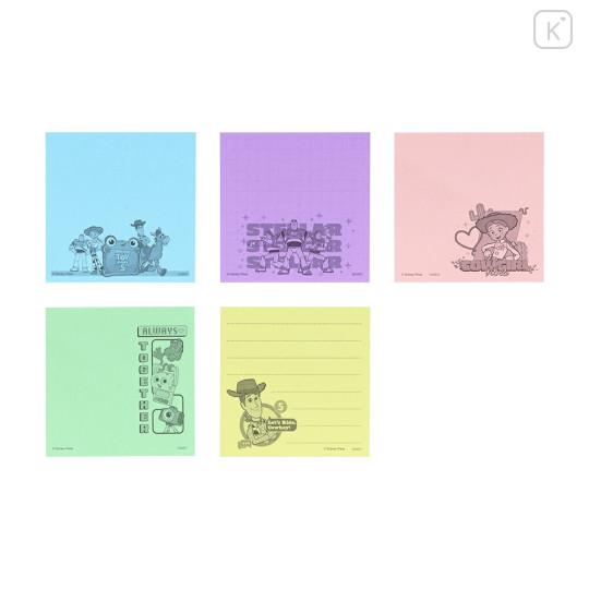 Japan Disney Tack Memo Sticky Notes - Toy Story 5 : B - 2