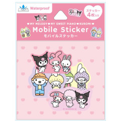 Japan Sanrio Mobile Sticker Pack - My Melody : Family