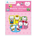 Japan Sanrio Mobile Sticker Pack - Hello Kitty : Family - 1