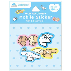 Japan Sanrio Mobile Sticker Pack - Cinnamoroll : Family