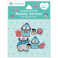 Japan Sanrio Mobile Sticker Pack - Hangyodon : Family - 1