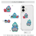 Japan Sanrio Mobile Sticker Pack - Hangyodon : Family - 2