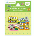 Japan Sanrio Mobile Sticker Pack - Keroppi : Family - 1