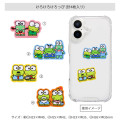 Japan Sanrio Mobile Sticker Pack - Keroppi : Family - 2