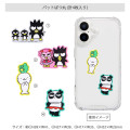 Japan Sanrio Mobile Sticker Pack - Badtz-maru : Family - 2